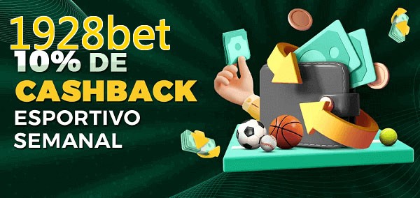 10% de bônus de cashback na 1928bet